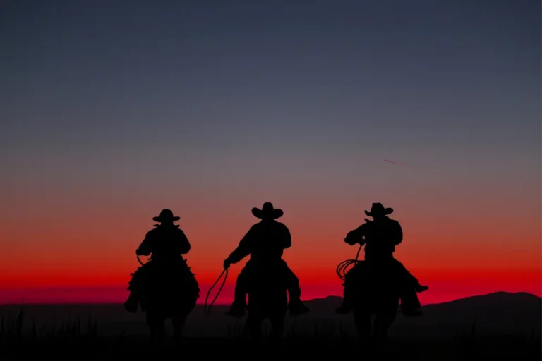 three cowboys from the good, the bad and the ugly