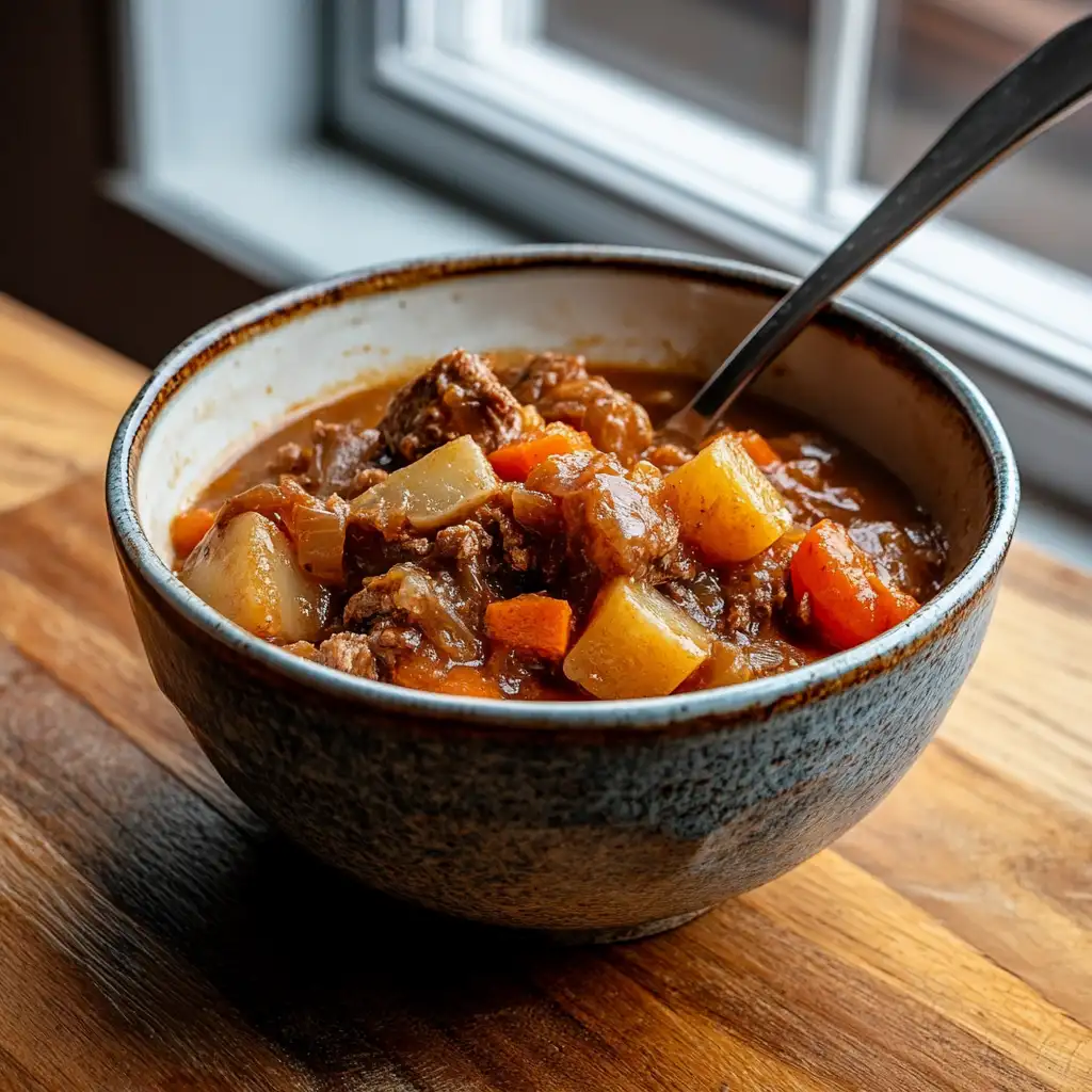 scouse A bowl of scouse, the traditional dish in Liverpool